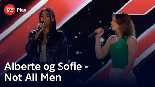 Alberte og Sofie synger ’Not All Men’ – Morgan St. Jean (6 Chair Challenge) | X Factor 2024 | TV 2