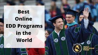 Best online edd programs in the World 2022