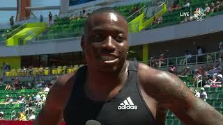 Grant Holloway Runs Away With The 110m Hurdles Semi