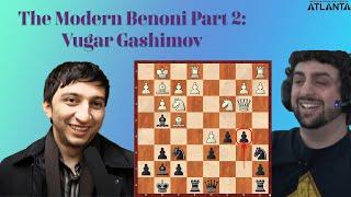 The Modern Benoni Part 2: Vugar Gashimov with NM Spencer Finegold