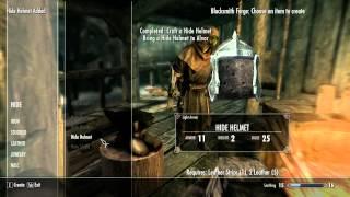 The Elder Scrolls V: Skyrim - Skill Walkthrough - Smithing Basics