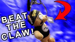 HOW TO WIN AT A RIGGED CLAW MACHINE!