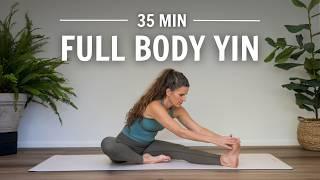 35 Min Yin Yoga | Full Body Fascia Release