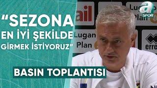 Fenerbahçe Teknik Direktörü Jose Mourinho Basın Toplantısı (Lugano - Fenerbahçe)