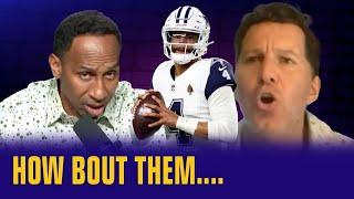 Stephen A vs Will Cain on Cowboys