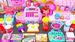 62 Minutes Satisfying with Unboxing Cute Pink Ice Cream Store Cash Register ASMR | Review Toys