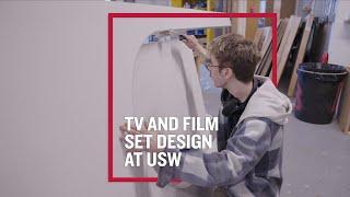 TV and Film Set Design at USW