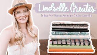 Welcome to Lindselle Creates | Collage art, Memory keeping, Bujo trackers | Creative Journaling