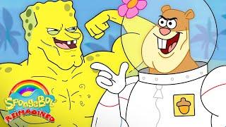 Watch SpongeBob Go From Cute to BUFF!  | "MuscleBob BuffPants" SpongeBob: Reimagined