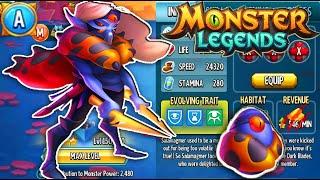 Monster Legends SALAMAGMER  level 150 review The Best Monster in the Game! Primeriun Unimate