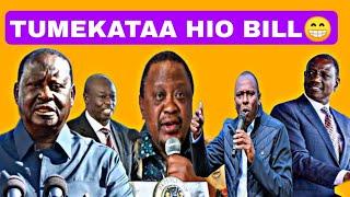 BREAKINGDRAMATIC FINANCE Bill REJECTION BY UHURU,RAILA AND GACHAGUA  ||GEN Z