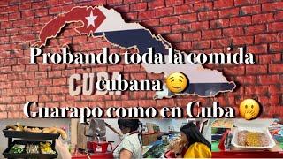 Tienda cubana en Austin Texas ,Probé toda la comida y tomé guarapo , Visita a la familia 