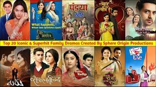 Top 20 Most Iconic Family Dramas Created By Sphere Origins Productions | Pandya Store | Balika Vadhu