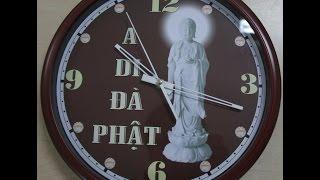 Buddha Wall Clock - Amitabha, Amituofo - Dong Ho Hinh Phat