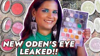 Oden's Eye NEW Eternal Twilight Eyeshadow Palette, Blushers & Highlights - 2 Looks, Swatches& Review