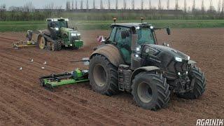 Harrowing in Belluco Farm | DEUTZ-FAHR 8280 TTV + NEW MORENI M.A.-H 3D 6.000 