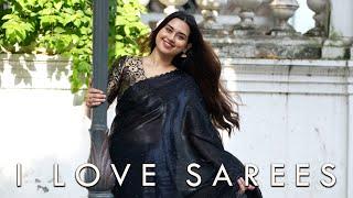 Black Organza Saree | Organza Saree for Wedding - I Love Sarees