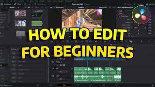 How to Edit a Fortnite Montage for *BEGINNERS* - DaVinci Resolve 18 (No Plugins) TUTORIAL AT 55 Subs