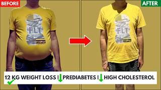 Prediabetic Lost 12 kg With Low Carb Diet and Normalized Triglycerides | Prediabetic Low Carb Diet