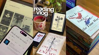 reading vlog  my reading system, tiktok made me read lights out, trying out fable, my november tbr