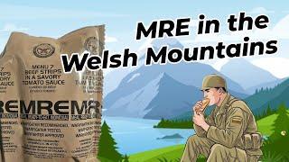 Camping MRE Taste Test With AMAZING Mountain View!