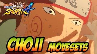 Naruto Ultimate Ninja Storm 1-4 - Choji Movesets