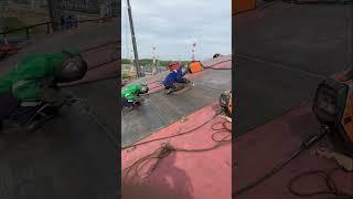 tank construction #russia #siberia #welding #welder #weld #tanking #tank #kemppi