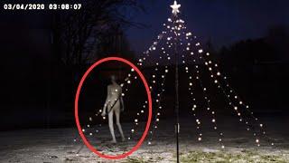 30 SCARIEST Christmas Encounters Caught On Camera | Scary Comp V96