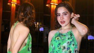 Urfi Javed Flaunts Her Back In Backless Mini Dress At Gigi In Bandra