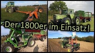 Die Aussaat ist geschafft! | 1800er MB Trac im Einsatz | John Deere Gator fahren | LOHN VLOG 52