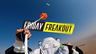 Friday Freakout: Skydiver's Reserve Bridle Entanglement After Cutaway