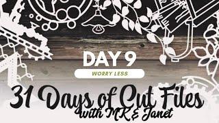 Scrapbooking Process Video: Hike More, Worry Less (31 Days of Cutfiles - Day 9)