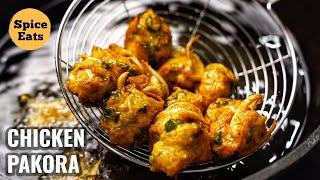 ONION CHICKEN PAKORA | CHICKEN PAKODA RECIPE | CRISPY CHICKEN PAKORA