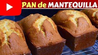 CON INGREDIENTES que TIENES en CASA! PAN ESPONJOSO de MANTEQUILLA Dulce Hogar Recetas 