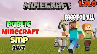 Minecraft live smp anyone can join | 24/7 online | Rj Dreamers is live