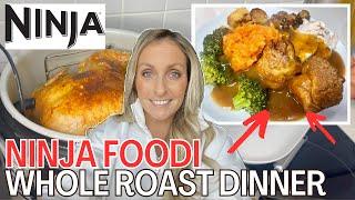 CAN I COOK A WHOLE ROAST DINNER in my NINJA FOODI Max 15 in 1? Roast Chicken with all the trimmings