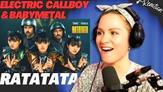 WOW! COLLAB by BABYMETAL x Electric Callboy - "RATATATA" | FIRST TIME REACTION