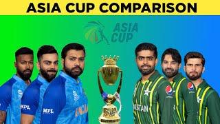 INDIA VS PAKISTAN | Asia Cup Matches Comparison