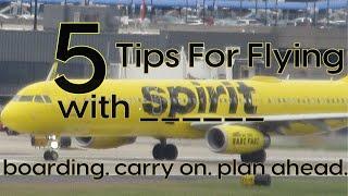 Flying with Spirit Airlines: 5 Ways To Avoid Fees, Save Time and Travel with Bags | Review