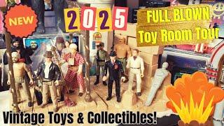 The Most INSANE Vintage Toy Collection You'll Ever See! Old Kenner Star Wars & Indiana Jones ROTLA!