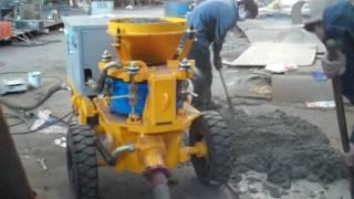 China electric wet shotcrete machine