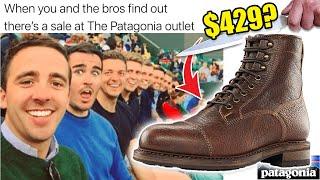 ($429) We busted Patagonia’s "Work Boot" - Patagonia Wild Idea