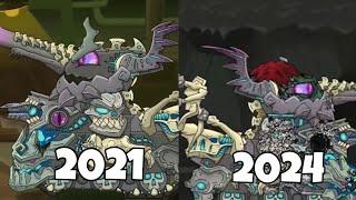 Mimic Evolution in tank cartoon 2020 Vs 2023