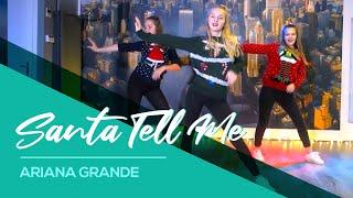 Santa Tell Me - Ariana Grande - Easy Kids Dance Choreography - Baile - Coreo