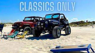 Jeep CJs at Jeep Beach