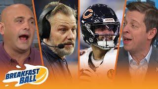 Matt Eberflus ‘should be fired’ following Bears Thanksgiving loss to Lions | NFL | BREAKFAST BALL