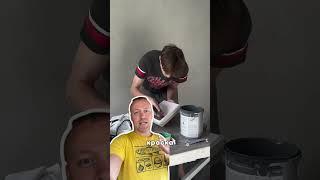 Можно ли красить натяжной потолок #натяжныепотолки #дизайнинтерьера