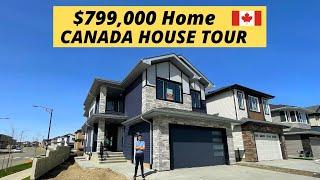 Inside a $799,000 Single Family House in Edmonton, AB| Life In Canada| Houses in Edmonton (Laurel)