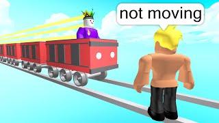 Roblox Cart Ride BUT I Have FASTER TRAIN