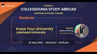 Collegedunia Study Abroad || Study in Canada: Lakehead University